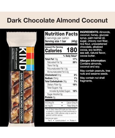 IND Bars Dark Chocolate Almond & Coconut - 24 Count - Buy Online on GoSupps.com
