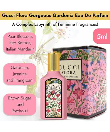 Gucci 4 Piece Mini Perfume Gift Set for Women - Bloom EDP and Flora Gorgeous Gardenia EDP - 0.16 oz Splash Bottles - Buy Online on GoSupps.com