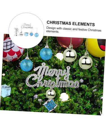 GRIRIW 1 Box/32pcs Christmas Balls red Decorations Christmas Tree Ball Ornaments Painting Ball Bulk Listing Red 4X4CM - Buy Online on GoSupps.com