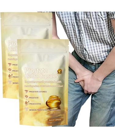 DOCTIA Prostate Natural Herbal Capsules Save Prostate Health Pro (2 Bag)