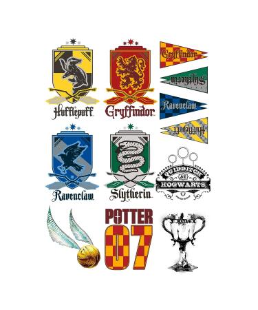 Cinereplicas Harry Potter Temporary Tattoos - 35 Tattoos - Officially Licensed - Buy Online on GoSupps.com