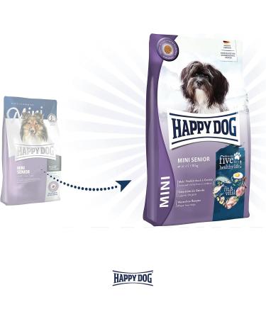 Happy Dog Fit & Vital Mini Senior 4 kg - Premium Dog Food for Healthy Aging | International Shipping Available - Buy Online on GoSupps.com