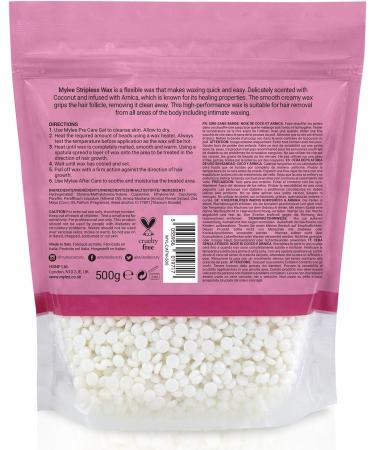 Mylee Professional Complete Wax Set - 500g Hard Wax Beans Warmer Spatulas & Aftercare - Charcoal Green Tea Coconut & Arnica Wax Kit for International Shipping - Buy Online on GoSupps.com