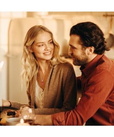 ABOOFAN 1 Pair Heart Couple Necklace Couple Necklaces Lovers Neck Chain Women Accessory The Lover Miss - Buy Online on GoSupps.com