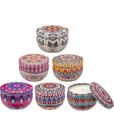Shop Scented Candles - 6 Candle Set for Women | Perfect Gifts for Christmas Birthdays and Aromatherapy - Buy Online on GoSupps.com