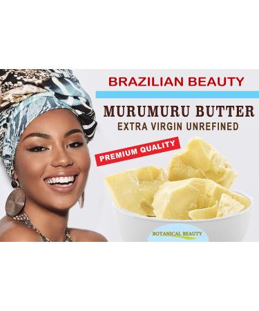Organic Murumuru Butter - 100% Pure Natural Moisturizer for Skin Hair & Lips | Vegan Unrefined RAW - 8.46 oz - Buy Online on GoSupps.com