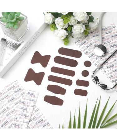 150 Pcs Skin Tone Fabric Bandages Variety Pack for Kids and Adults - Flexible Adhesive Bandages for Cuts and Scrapes - Inclusive Shades for Diversity - Buy Online on GoSupps.com