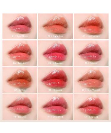 HINCE Mood Enhancer Water Liquid Glow - Non-Sticky Waterproof Lip Stain for Women | Long Wearing Moisturizing Lip Gloss - CHERISHED 0.16 fl. oz - Buy Online on GoSupps.com