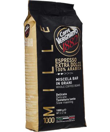 Vergnano extra dolce 1000 coffee beans (1Kilo) - Buy Online on GoSupps.com