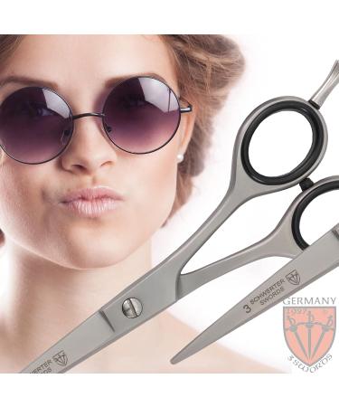 THREE SWORDS Stainless Steel Professional Hair Scissors Set - Hairdressing Scissors with Case Comb & Cloth for Perfect Cuts - Buy Online on GoSupps.com