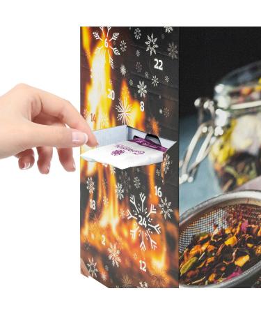 Corasol Premium Fruit Tea Advent Calendar - 24 Gourmet Loose Teas | Perfect Gift for Women - Buy Online on GoSupps.com