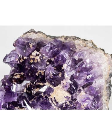 Amethyst Quartz Specimen - Brazil Raw Stones and Minerals Stone Mineral Specimen - Buy Online on GoSupps.com