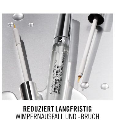 Manhattan Wonder Lash & Brow Serum - Nourishing Growth Serum for Longer Eyelashes & Eyebrows | 10.8 ml - Buy Internationally - Buy Online on GoSupps.com