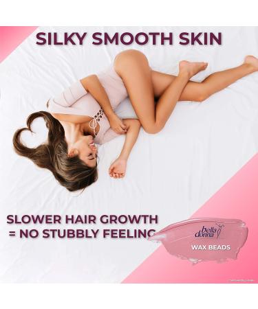 Bella Donna Blush Pink Wax Pearls 1000g - Stripless & Painless Hair Removal Beads - Buy Online on GoSupps.com
