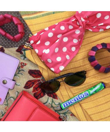 Mentos Rolls - Chewy Dragees Sweets (Spearmint 30 Pack) Delicious Tasty And Twisty Treat Gift Hamper For Birthday Christmas Sold By Kidzbuzz - Buy Online on GoSupps.com