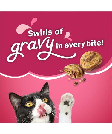 Purina Friskies Gravy Swirlers Adult Dry Cat Food 3.15lb - Delicious Gravy Flavors | Nutritious Cat Food - Buy Online on GoSupps.com