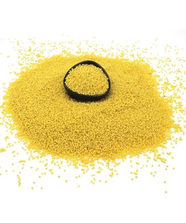 Thames Organic Millet Hulled 1kg - Certified Organic Raw Whole Grain High Fibre - GMO Free Vegan - Pack of 1 - Buy Online on GoSupps.com