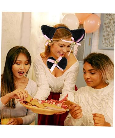 PLAFOPE 1 Set Cat Ears Headband Animals Ear Headband Animals Tail Prop Animal Cosplay Accessories Festival Tail Decor Costume Party Prop Party Decors Dress up Costume Animal Ear Hairband - Buy Online on GoSupps.com