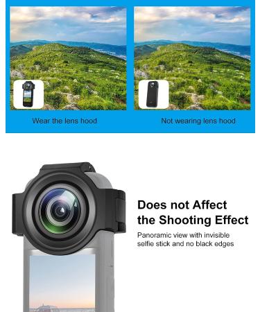 PULUZ Waterproof Lens Guard for Insta360 X3 - Anti-Scratch Optical Glass Protector - Buy Online on GoSupps.com