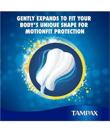 Tampax Pearl Compak Tampons Regular Light 8 Count - Trusted Protection - Buy Online on GoSupps.com