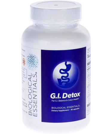 G.I. Detox Capsules - Cleanse, Soothe, and Replenish for Gastrointestinal Health (90 Capsules) - Buy Online on GoSupps.com