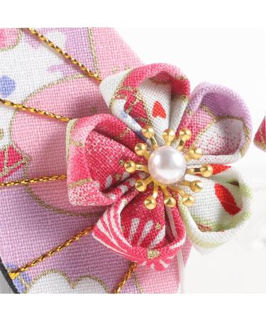 Amosfun 1 Pair Hair Jewelry Small Hair Clips Flower Tassel Hairpin Flower Hair Clips Women Hairpins Japanese Style Barrettes Fan Hair Clips Women Hair Clips Girl Bride Accessories Metal - Buy Online on GoSupps.com