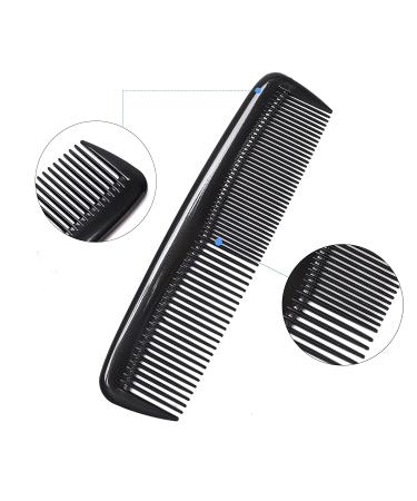 Etercycle 24 Pieces Pocket Hair Combs - Unbreakable Black Comb for All Hair Types - Men's & Women's Hair, Beard, Mustache - 5 inch Travel Size - Buy Online on GoSupps.com