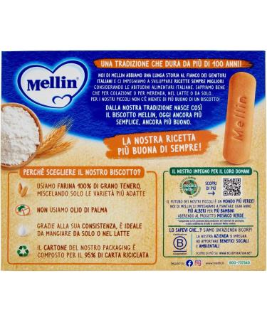  Italian Gourmet E.R. Lot de 12 biscuits Mellin Biscotto Classico 360 g + polpa gastronomice italien 400 g - Buy Online on GoSupps.com