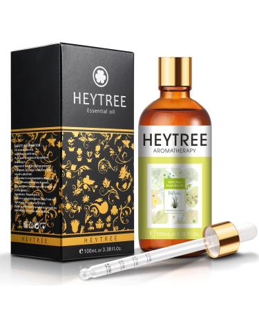 HEYTREE Vetiver Essential Oil 100ml - 100% Pure Therapeutic Grade Vetiver Oil Essential Oils for Diffuser Vetiver 100 ml (Pack of 1)