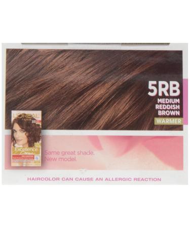 L'Oreal Excellence #5Rb Medium Red Brown Hair Color - Buy Online for Vibrant Hair | International Shipping Available - Buy Online on GoSupps.com