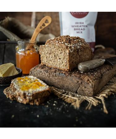 Wild Fuschia Bakehouse Bread Baking Kit - Irish Soda Bread Mix & Wheaten Bread Mix - One Bowl Wonders for Novice Bakers - Vegan Friendly - Value Bundle of 2 Bread Mixes - Buy Online on GoSupps.com