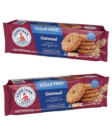 Voortman Bakery Sugar Free Oatmeal Cookies (Pack of 2) Really delicious!