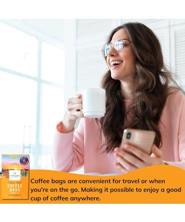 Taylors Coffee Bags bundle contains Hot Lava Java Rich Italian Flying Start 10 Bags each Pack of 3 x 75g Wooden Spoon - Buy Online on GoSupps.com