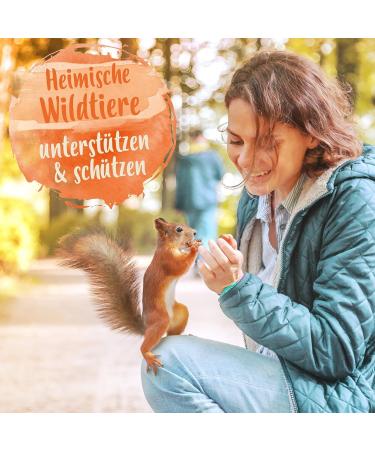 Ida Plus Noble Squirrel Feed 1000g - Nut & Fruit Rich Year-Round Bucket | 100% Natural & Balanced for Squirrels & Stripe Horns - Buy Online on GoSupps.com