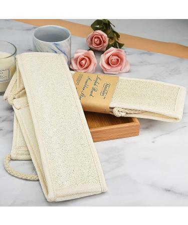 2 Pcs Aimisin Loofah Strap: Exfoliating Back Scrubber for Men and Women | Skin Cleansing Tool for Bath, Spa, and Shower - Buy Online on GoSupps.com