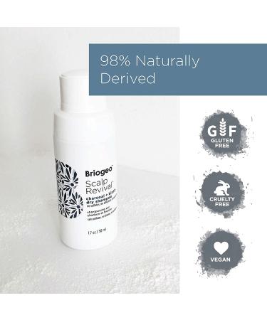 Briogeo Scalp Revival Charcoal + Biotin Dry Shampoo - Vegan, Non-Aerosol, 1.7 oz - Buy Online on GoSupps.com