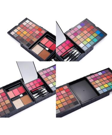 Waterproof Eyeshadow Palette | Sweat Proof Multicolor Eye Shade Makeup Supplies Matte Shimmer Eye Shade for Dark Circles Freckles - Buy Online on GoSupps.com
