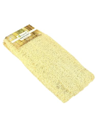 NileCart Natural Organic Egyptian Loofah Sponges - Large Exfoliating Shower Body Scrubber for Radiant Skin - 22 Inch - Pack of 1 - Buy Online on GoSupps.com