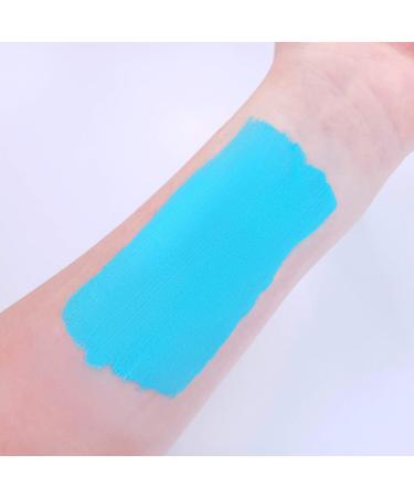 Moon Creations Pro Face & Body Makeup | Aqua | 36g | Professional Colour Paint Cake Pots for Face Painting | Face Paint For Kids Adults Fancy Dress Festivals Halloween - Buy Online on GoSupps.com