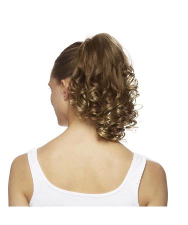 Love Hair Extensions | Synthetic Curly Ponytail with Alligator Clip - 30.5 cm 27 Rich Blonde - International Shipping Available - Buy Online on GoSupps.com