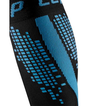 Shop CEP NIGHTTECH Calf Sleeves for Women - Colorful Reflective Leg Warmers in Blue | Size IV - International Shipping Available - Buy Online on GoSupps.com