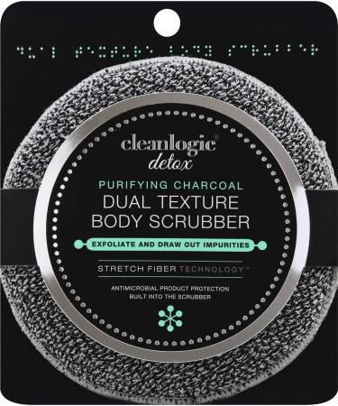 Clean Logic Detox Charcoal Scrubber Body Dual Texture