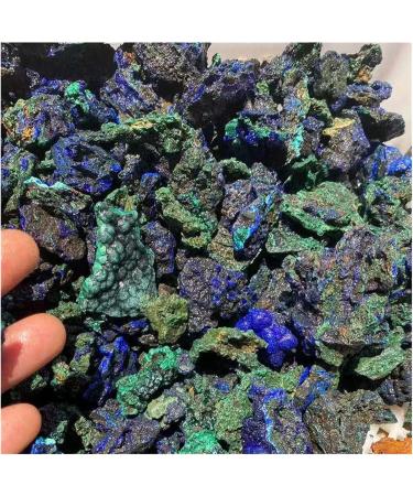 Natural Crystal Rough raw Gemstone Crystals Minerals Natural Blue Azurite Rough specimens for Home Decoration (Color : Blue Azurite Size : 100-200g) Household (Color : Blue Azurite Size : 300-400 300 -400g Blue Azurite - Buy Online on GoSupps.com