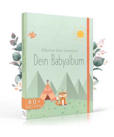 Twive - My first year baby album - girls and boys - developed with educators - souvenir book baby - baby diary - baby souvenir book - baby book to enter - baby album - Buy Online on GoSupps.com