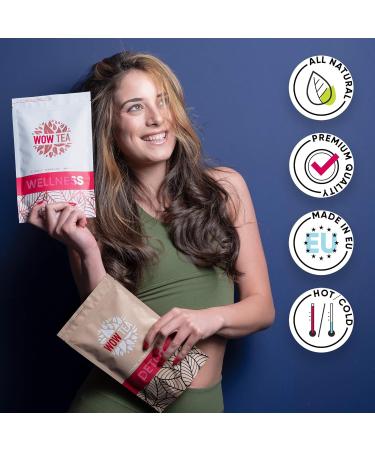 ATOP LLC WOW TEA Cleansing set Detox 21 days of tea Fat Burning Tea for Weight Loss Best Organic Herbal Tea for Detox and Weight Management Brewing group bottle 300g Made in EU Detox & Wellness Pink Bottle Detox & Wellness  - Buy Online on GoSupps.com