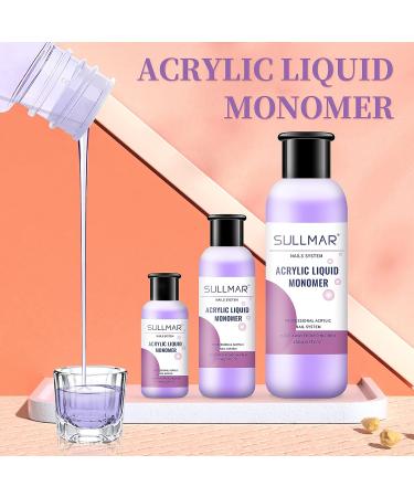 SULLMAR 75ml Acrylic Monomer Liquid for Nails - Top Quality Nail Monomer Formula - Buy Online on GoSupps.com