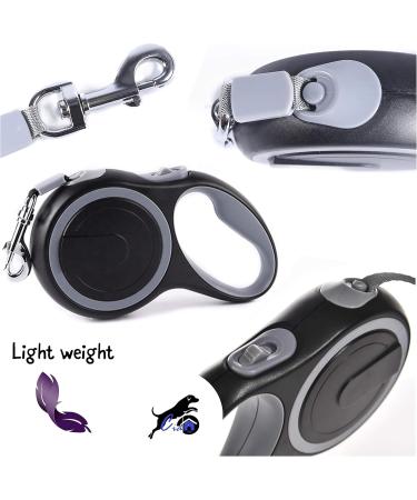 Cian Retractable Dog Leash 16 ft Strong Durable Walking Leash Reinforced Nylon Ribbon One Touch Upgraded Locking System One Button Break Tangle-Free Anti-Slip Rubberized Handle (Green) - Buy Online on GoSupps.com