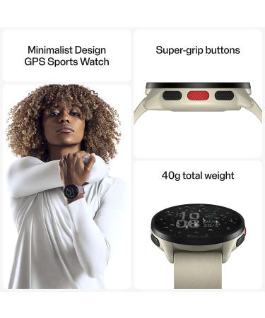 Polar Pacer GPS Running Watch - High-Speed Processor, Ultra-Light Design, Bright Display - Black S-L - Buy Online on GoSupps.com
