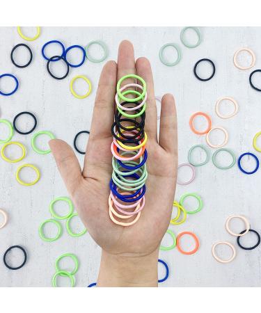 ZCOINS Baby Hair Ties 100pcs for Newborn Girls Toddler - Multicolor Rubber Bands for Thin Hair - Ponytail Holder for Hair - Buy Online on GoSupps.com