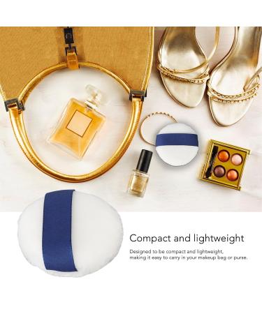 Buy Circular Makeup Puff - Dual Sided Plush Blender for Flawless Finish | Perfect for Travel & Parties - Buy Online on GoSupps.com